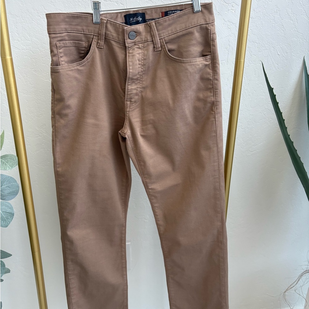 Heritage Slim Men’s Pants in Light Brown
